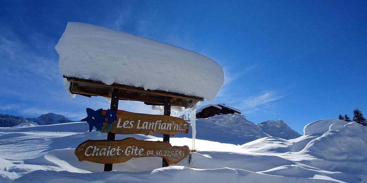 Gite Les Lanfiannes Thorens-Glières Εξωτερικό φωτογραφία