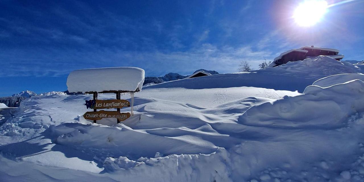Gite Les Lanfiannes Thorens-Glières Εξωτερικό φωτογραφία